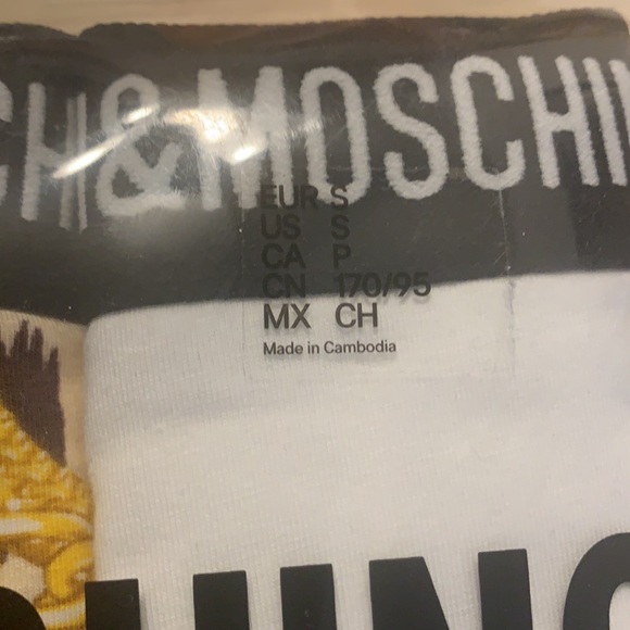 Limited edition H&Moschino colab.Never worn 1st time out of package for picture. - Picture 2 of 4